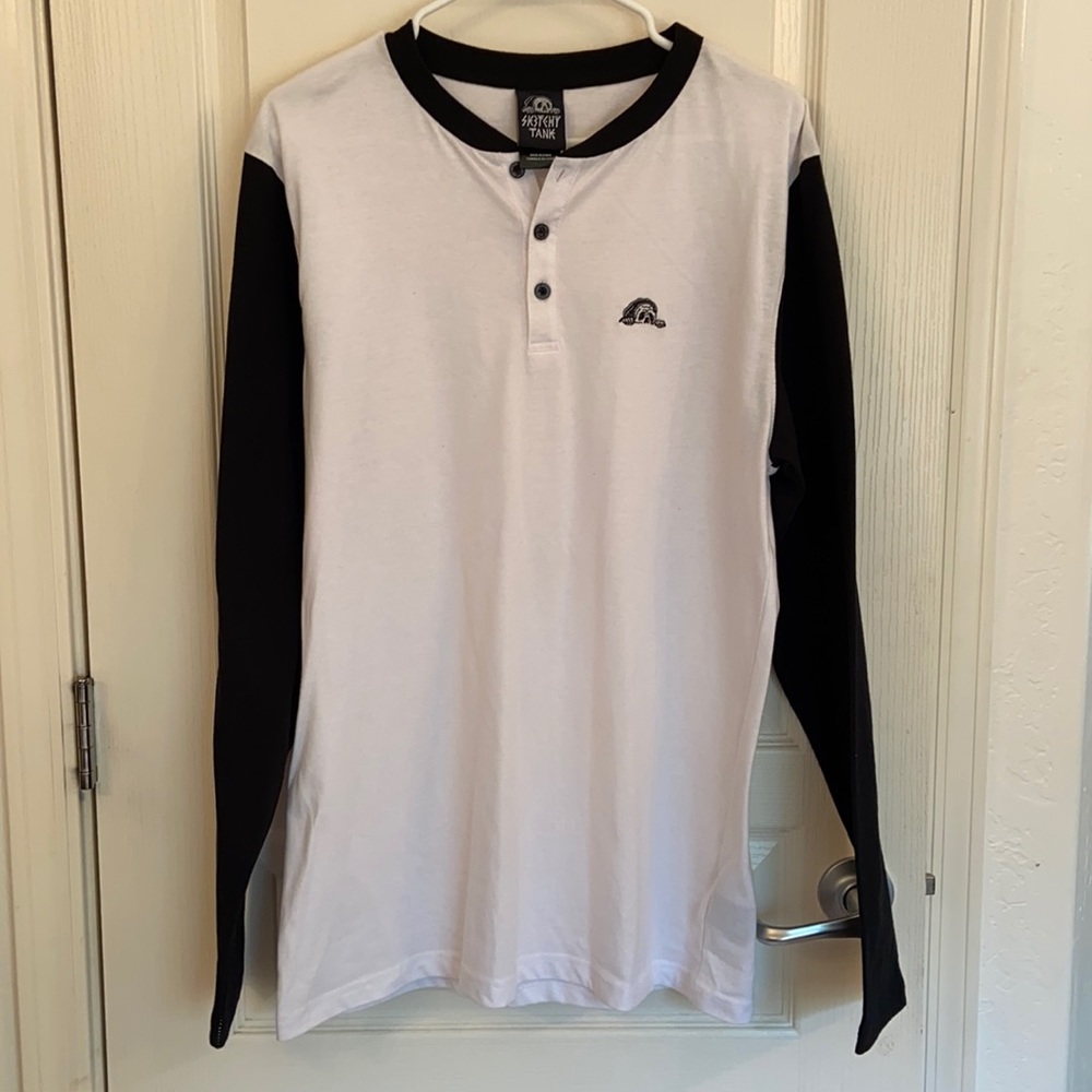 Sketchy Tank Long Sleeved Henley